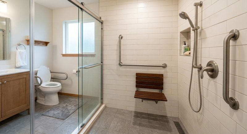Accessible Shower Construction in Pinellas County, FL