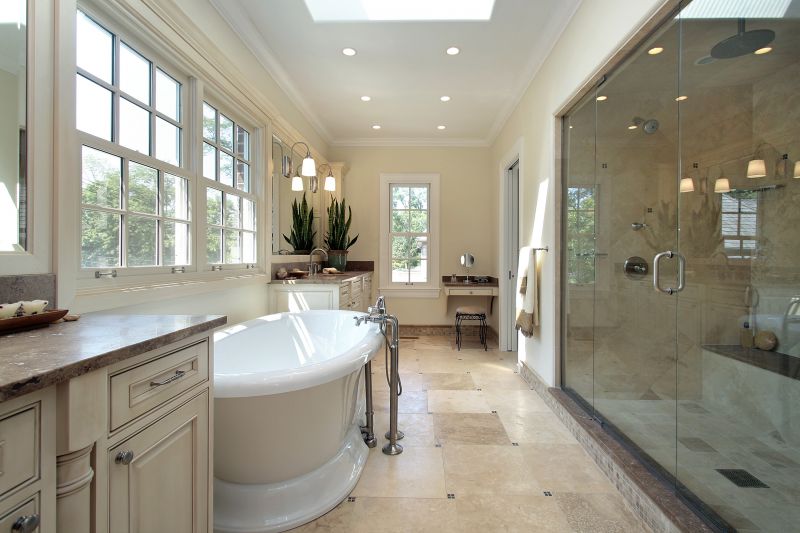 Luxurious Bathtub and Vanity