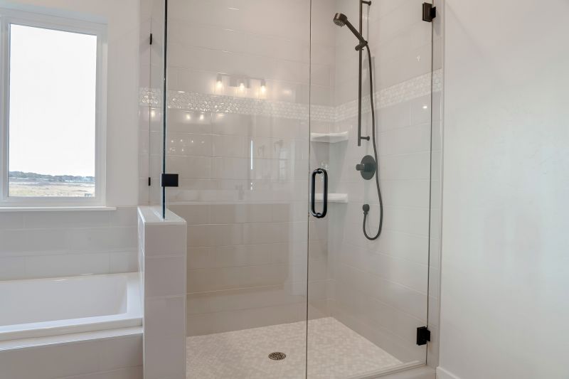 Completed Glass Shower Wall