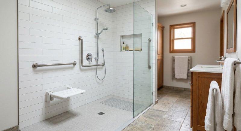 Walk In Shower Installation in South Portland, ME